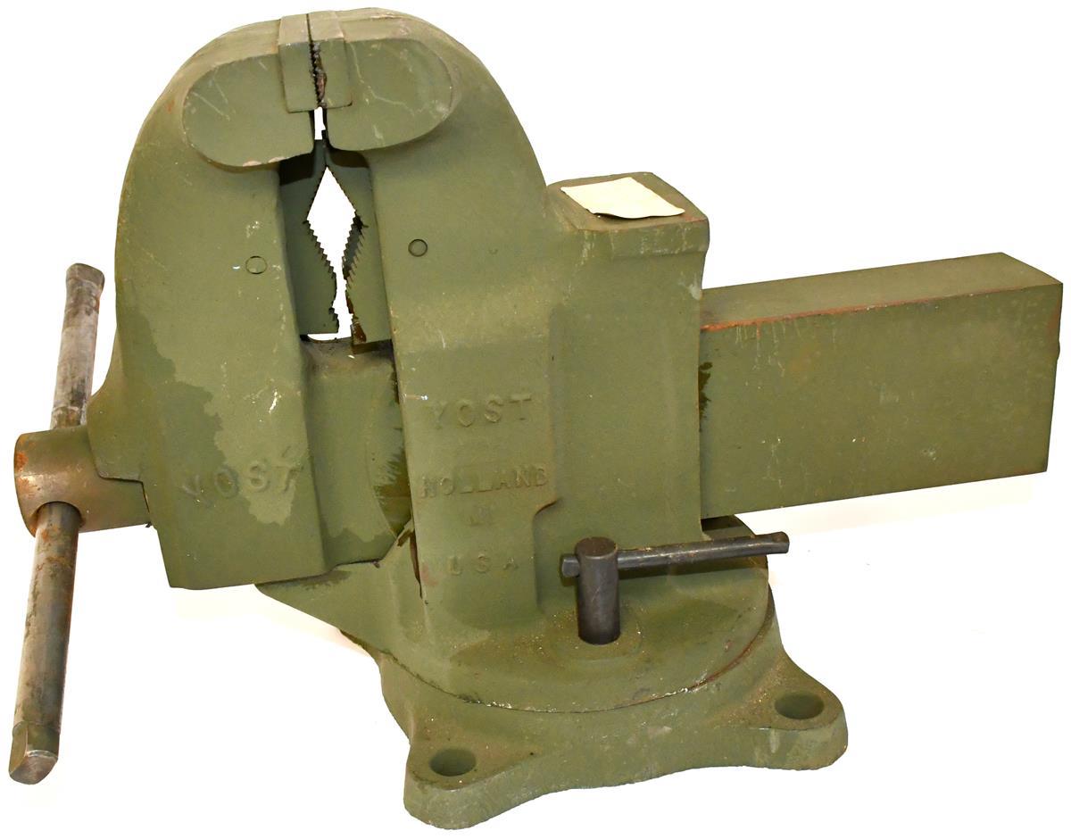 Bench Vise 6” inch Jaw with Swivel Base Manufactured by Yost